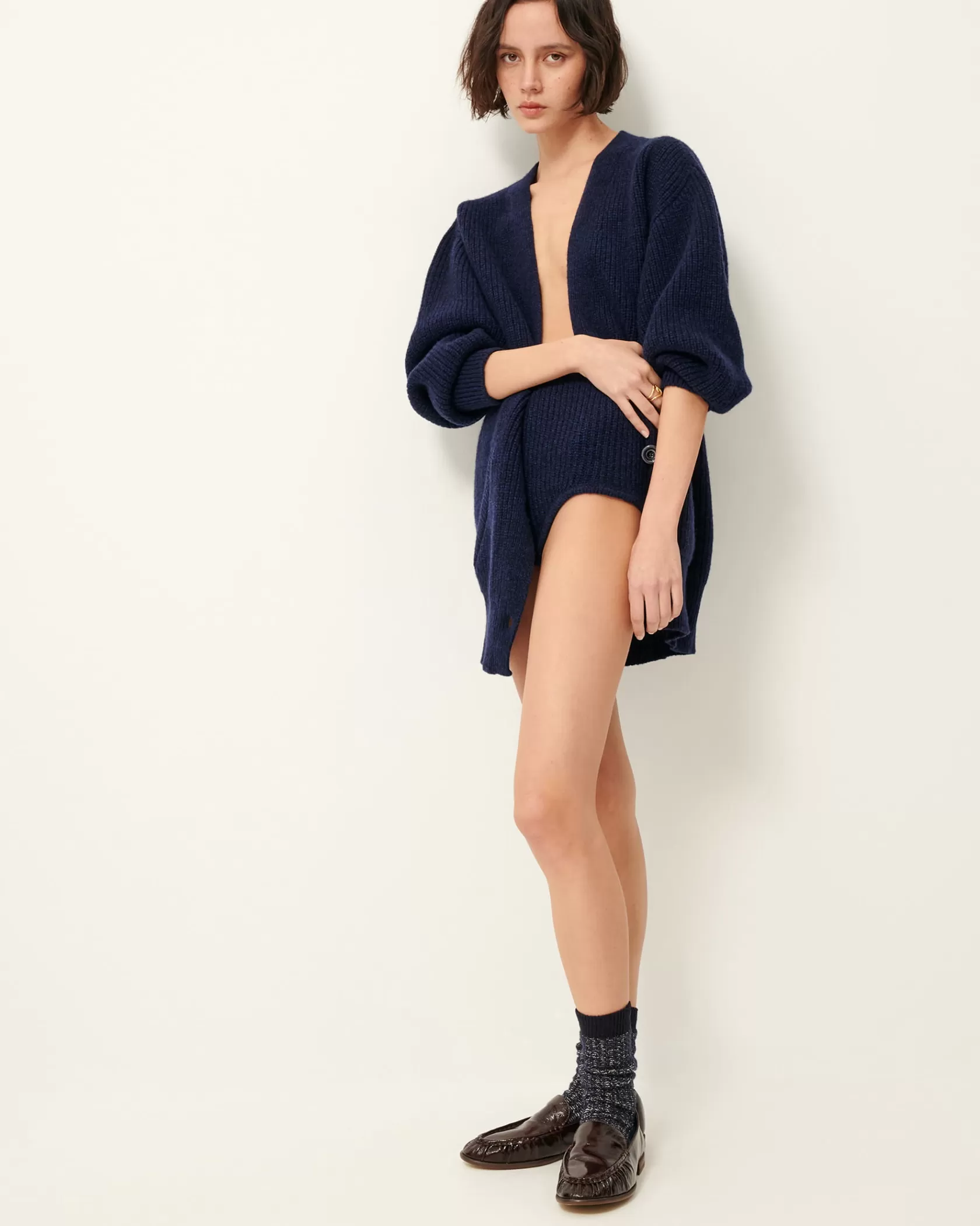 Maille | Pulls Et Cardigans>Sessùn Cardy Blublack