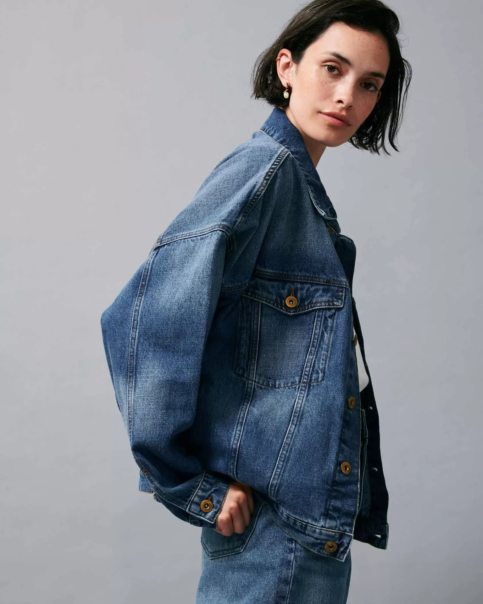 Vestes | Denim>Sessùn Costello VintageBlue