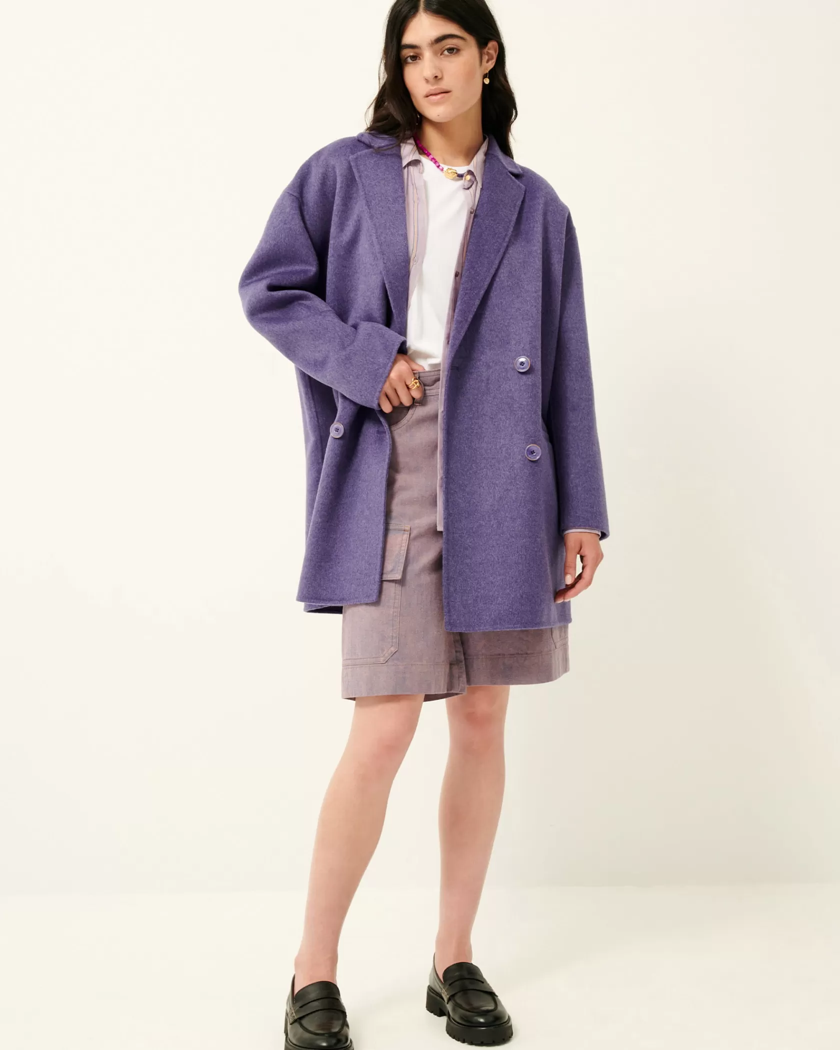 Manteaux>Sessùn Holm coat OrientBlue