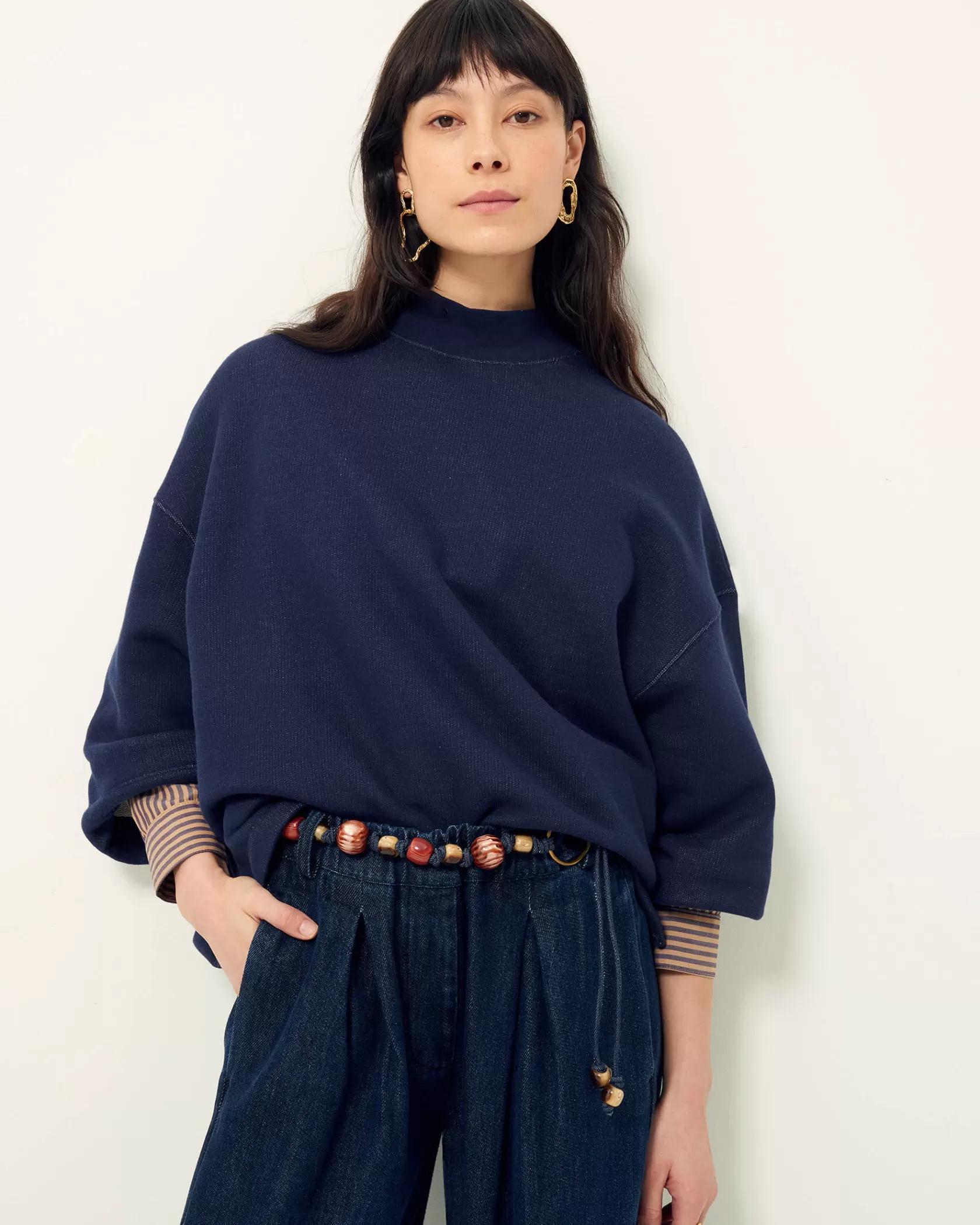 Sweatshirts>Sessùn Indilo Indigo