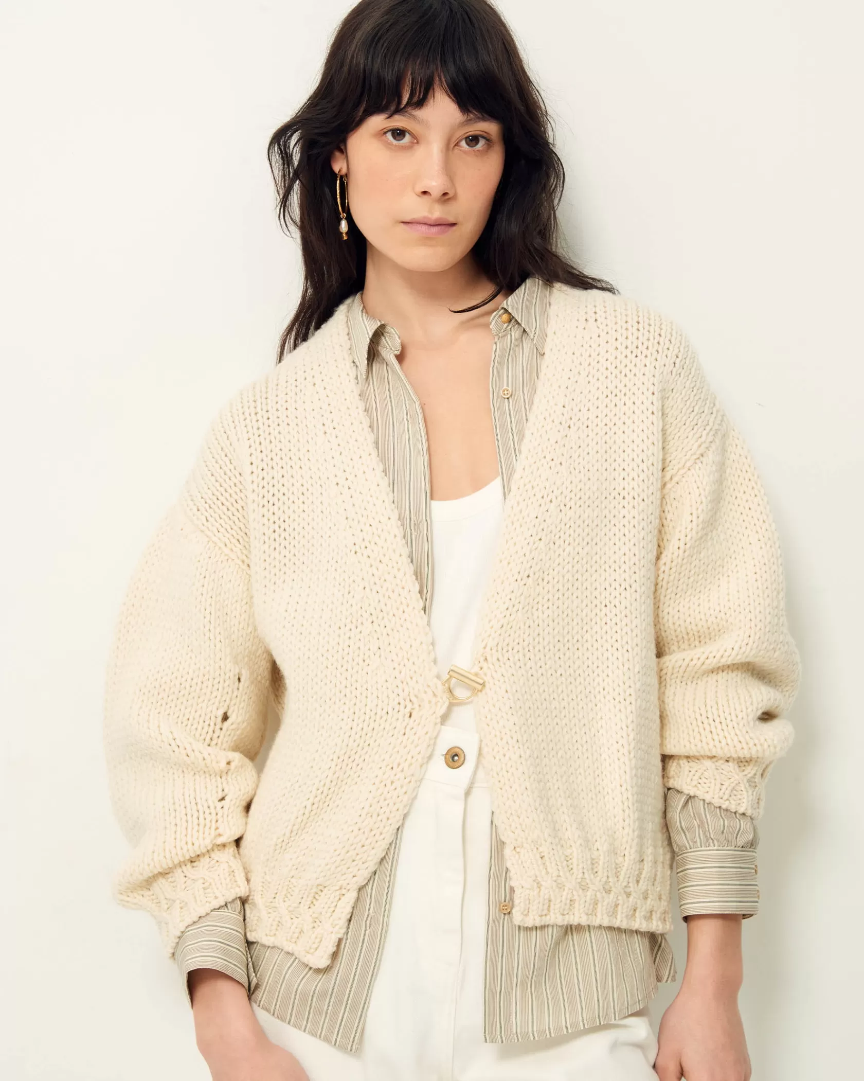 Maille | Pulls Et Cardigans>Sessùn Ponferrada FleurdeSel